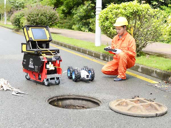 忻城管道机器人检测